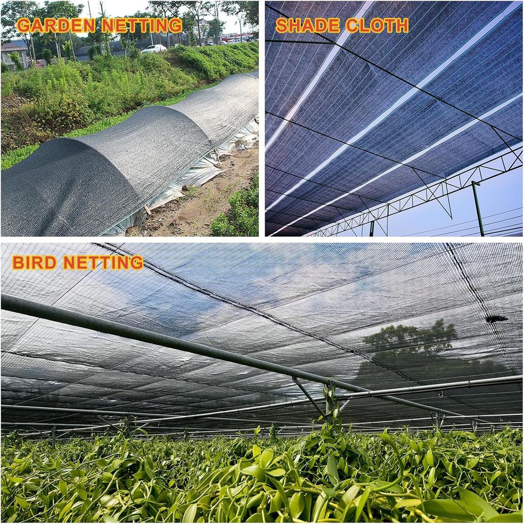 Heavy Duty Shade Clips, 20 Pcs , Sun Shade Clips & Clamps for Anti Bird Netting, Garden Netting Accessories