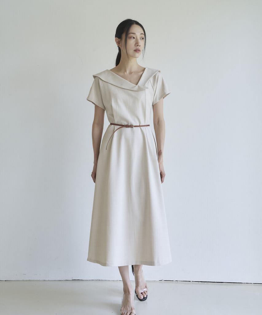 Eima Anne Asymmetrical Dress_2Color