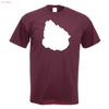 Uruguay Contour T Shirt for Men Funshirt Printed Design Vintage Washed Stretched Casual Stylish Graphic Breathable Soft Unisex