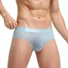 Men's Sexy Triangle Briefs: Breathable Jacquard Nylon Underwear