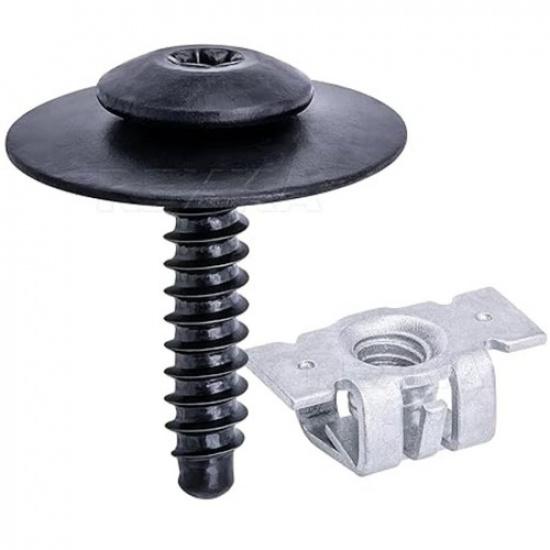 20 Sets M4.2-1.41 (#8) Bumper Cover Fender Liner Screw Nut 11609952 11548270