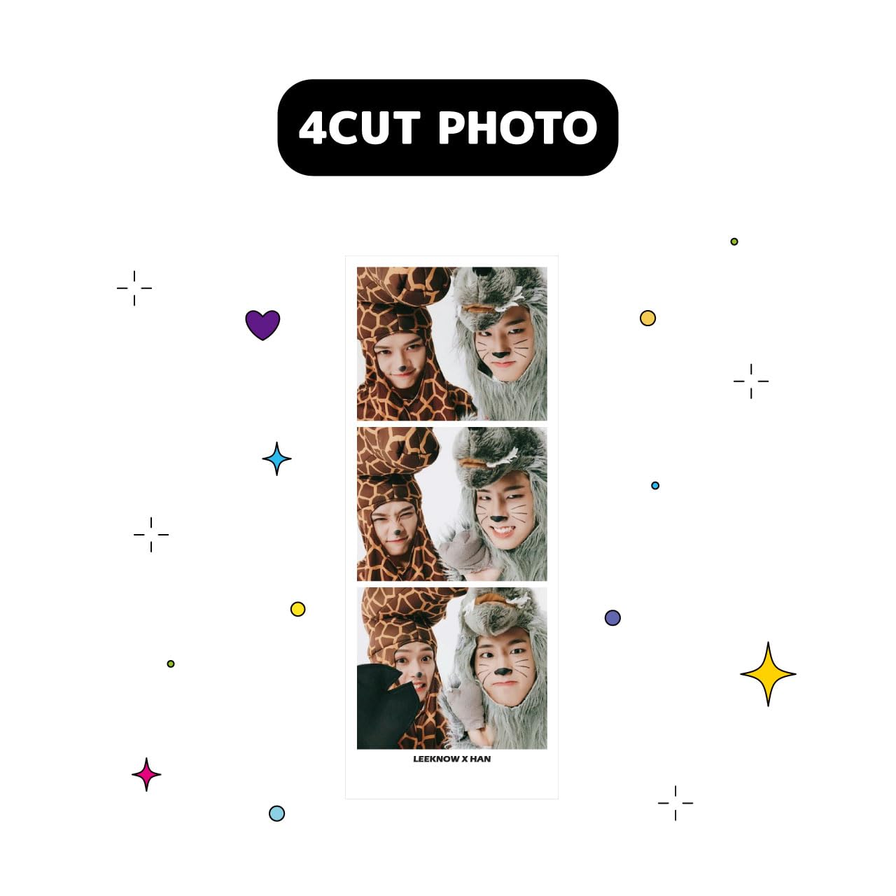 

4 cut photo STRAYKIDS (UNIT 02)