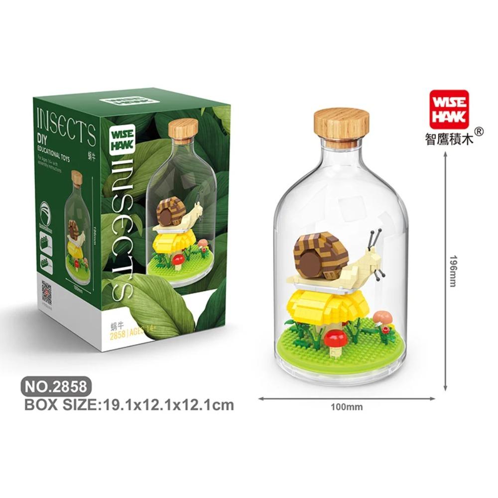 Mattoncini MOC Modello Animale Uccello Aquila Calva Pappagallo Assemblaggio Fai da Te Mattoncini Giochi Creativi Collezione Giocattoli Regali di Natale