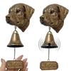Farmhouse Decor Vintage Welcome Doorbell Wall Mount Unique Manual Doorbell Rustic Resin Dinner Bell Front Door