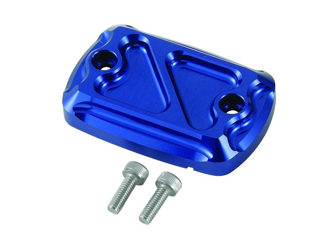 

POSH 500050-01 Motorcycle Supplies, Master Cylinder Cap, Square YZF-R25 (2015~), ABS MT-25, MT-03 (2016~), Blue синій