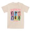 2026 Hot Sale KATSEYE EST. Chibi Member Card Cotton T-Shirt, Loose Fit for KATSEYE Fans Women and Men T-shirts Casual Short Sleeve Oversized Tops