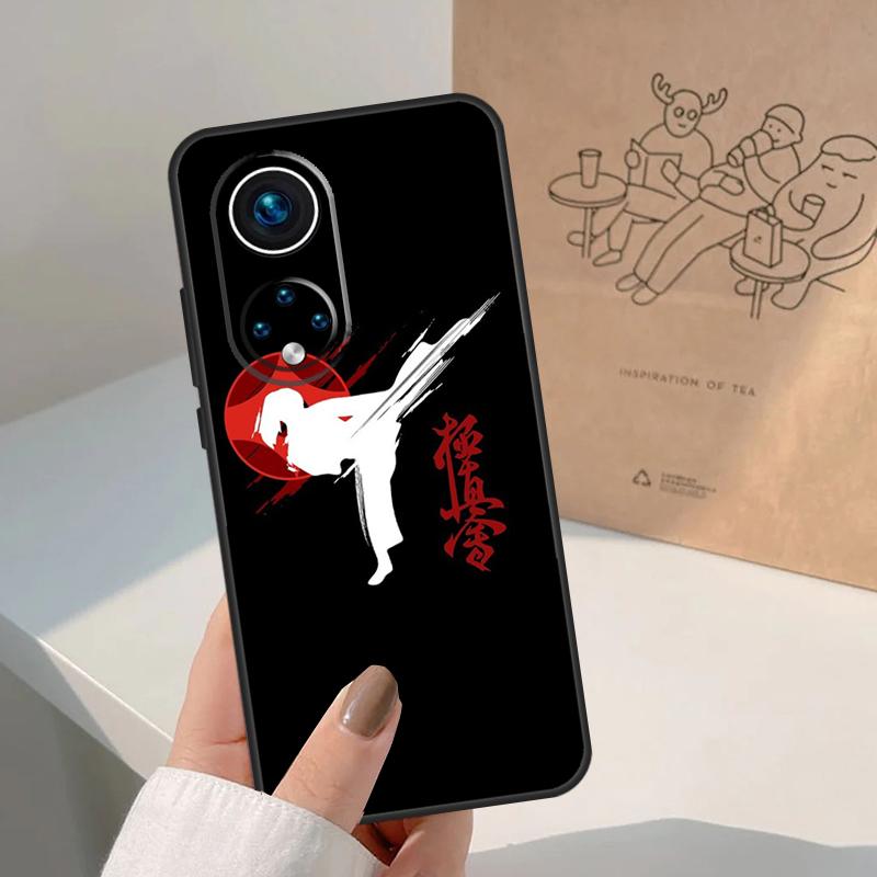 Kyokushin Karate Symbol For Honor Magic 8 7 6 5 Pro Case For Honor X9d X9c X9b X9a X8c X8b Win 200 400 50 70 90 Lite