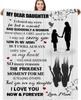 Perfect Gifts to Dad Blankets for Father's day Mother's Day Anniversary Birthday for Mom Son Daughter Grandpa Grandma Aunt Throw