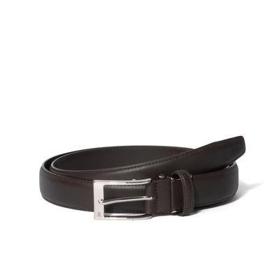 [Lanvin Kollektion] Schrumpfleder-Gürtel (Lange Größe) Einfaches Hochwertiges Leder Herren Business Pendeln
