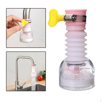 Rociador de filtro de grifo extensible para grifos cilíndricos de baño de 1,6 cm a 2,3 cm