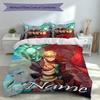 3pcs Custom Name The Legend of Zelda Breath of the Wild Bedding Set,Includes 1 Duvet Cover and 2 Pillowcases,All-season Bedroom Decor