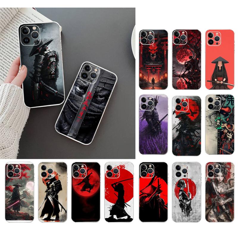 Phone Case For Iphone 17 Pro Max Air 16 15 14 13 Pro Max 15 16 Pro 15Plus Japan The Samurai Ninja