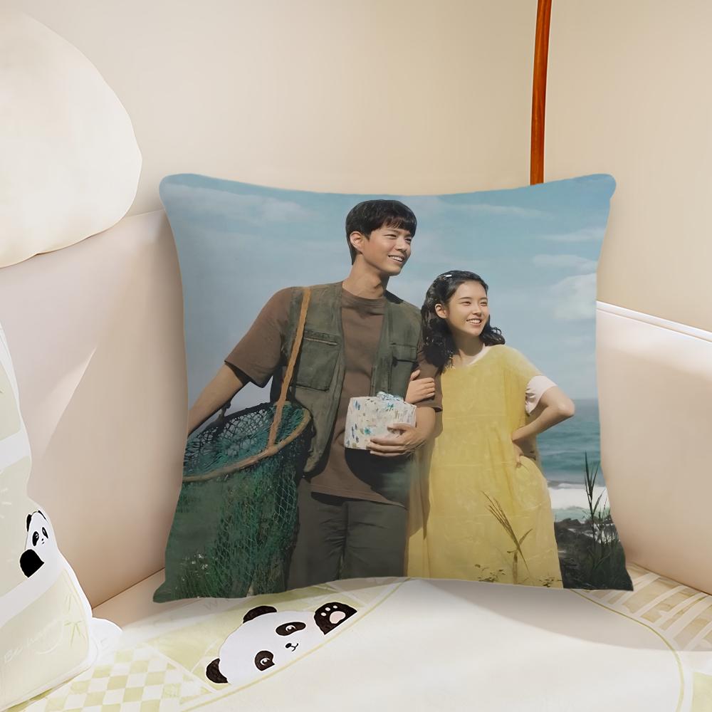 Heiße TV-Show W-Wenn das Leben dir Mandarinen gibt Wohnzimmer Kopfteil Schlafzimmer Büro Kissen Kissen Sofa Nickerchen Zeit Kissenbezug