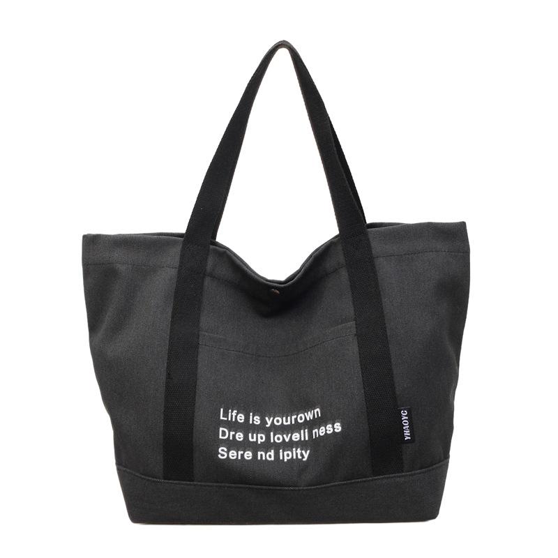 Borsa Tote in Tela Retrò da Donna 2026 – Versatile, Grande Capacità, da Mano o a Spalla Singola per il Pendolarismo