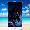 Quick Dry Beach Towel Pacific Rim Pattern, Lightweight Absorbent Towel for Pool Beach Vacation Use
