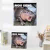 Moo Deng Calendar 2026 Pygmy Hippo Wall Calendar Monthly Planner Hanging Hippopotamus Calendar Gift for Hippo Lovers