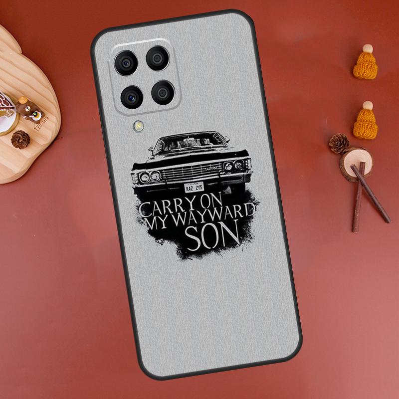 Supernatural CARRY ON WAYWARD SONS Case For Samsung Galaxy M35 M55 M15 M32 M16 M36 M56 M54 M23 M20 M52 M34 M14 M11 M31 M13 M53