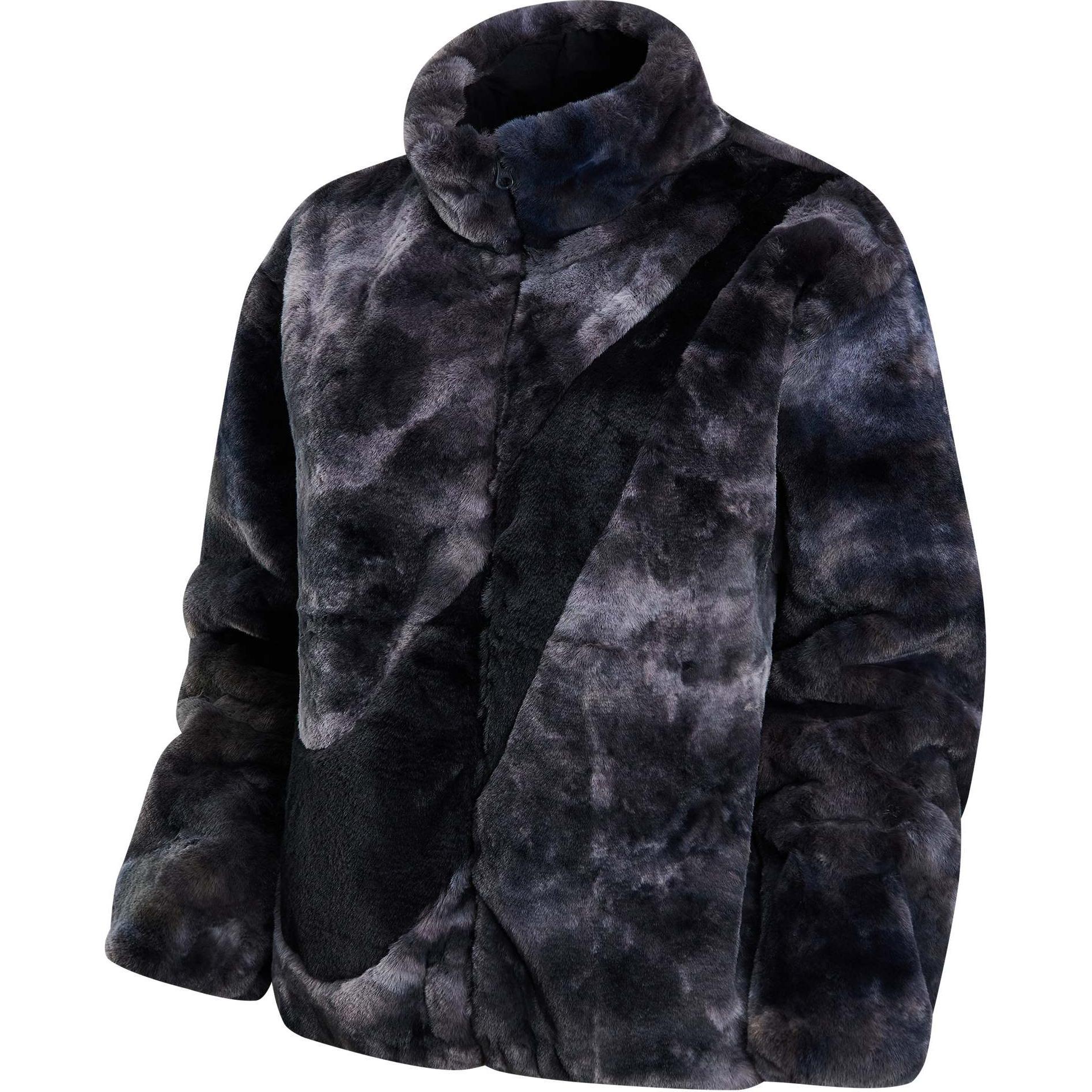 (WMNS) Nike Big Swoosh Sportswear Jacket Black Women s HQ4871-010 S