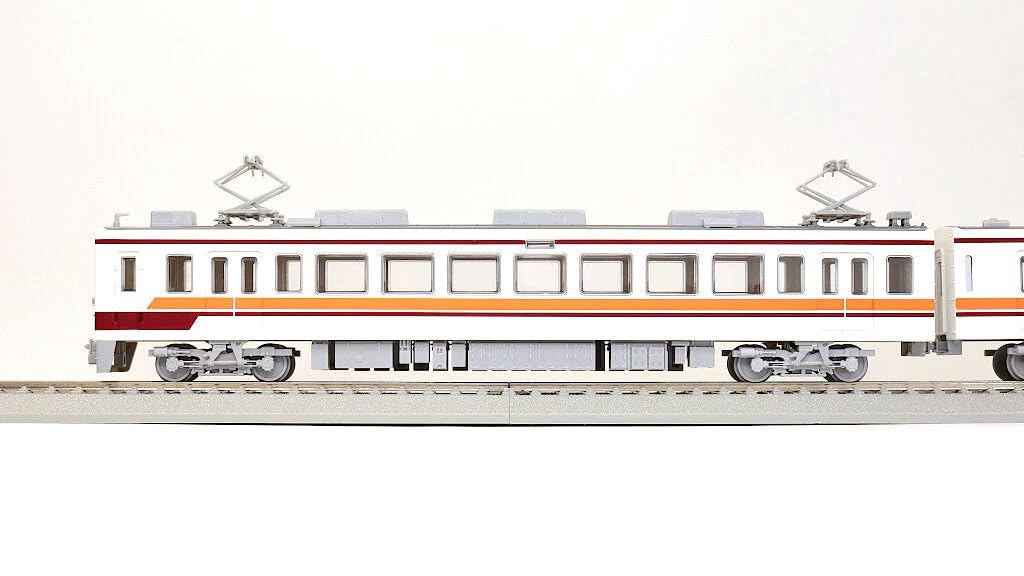 Tenshodo HO Gauge Tobu Railway Series 6050 Standard Color with Two Set Powered 65015 Model Train T-Evolution Pantographs, 2-Car (No Car)
