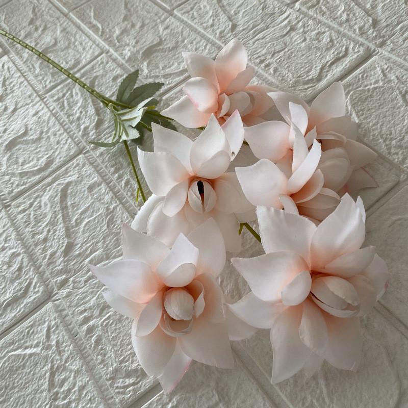 Gardenia Artificial Flower Wedding Hotel Restaurant Decoration Ornament Desktop