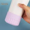 Plastic Water Cup Bottom Protector Water Bottle Protective Boot Sleeve with Non-slip Suction-Cup Bottom Anti-scalding Flask Cup Bottom Bumper