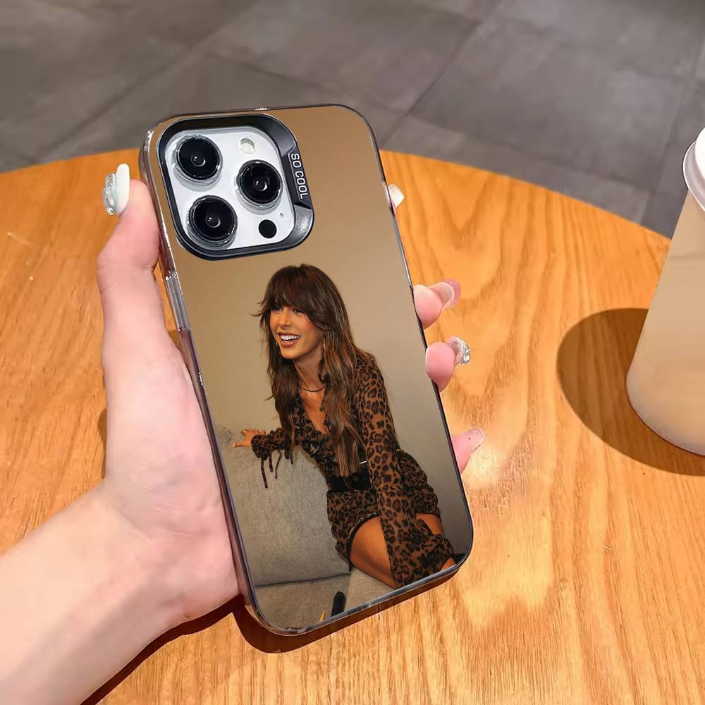 

E-Ella L-Langley Hungover Phone Case For iPhone17,16,15,14,13,12,11,Pro,MAX White Matte Shockproof Cover iPhone17PRO