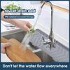 Kitchen Silicone Faucet Mat Sink Splash Guard Catcher Faucet Absorbent Mat Countertop Protector for Bathroom Kitchen Gadgets