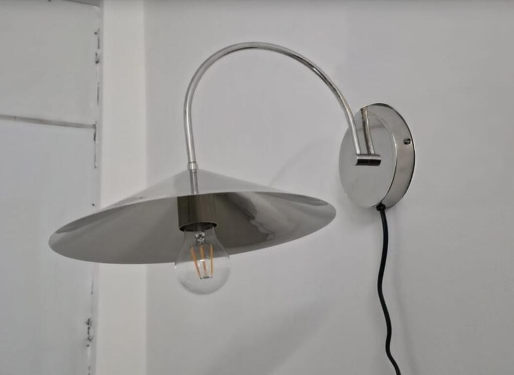 Plug In Wire Shade Wall Sconce Wall Lamp Mid Century Wall Light Fixture