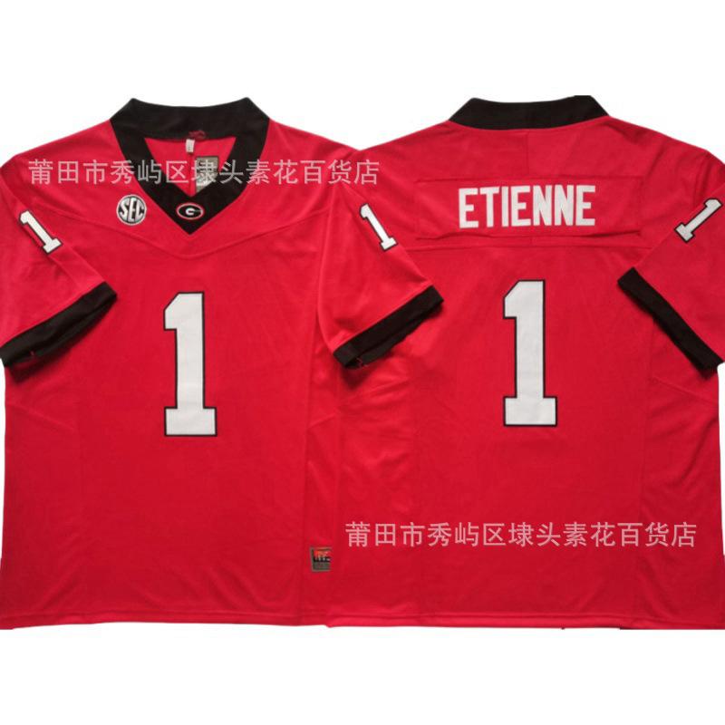 NCAA College Football Jersey Bulldogs Georgia Bulldogs Embroidery Spot Custom
