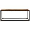 Maison Exclusive - Table basse 110x60x40 cm Bois d'acacia solide et acier