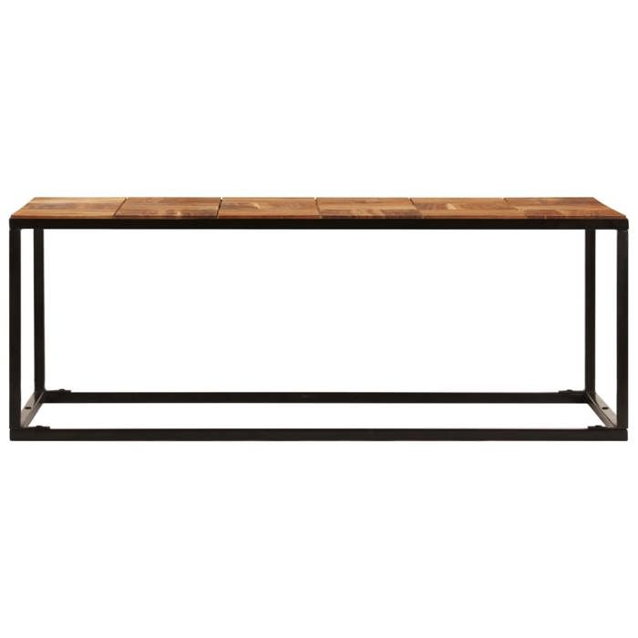 Maison Exclusive - Table basse 110x60x40 cm Bois d'acacia solide et acier