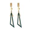 Korean Long Statement Geometric Triangle Tassel Dangle Drop Earrings For Women Earrings Fashion Jewelry Oorbellen Brincos