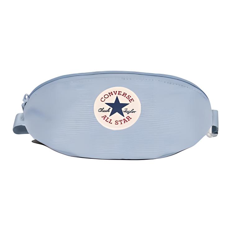 New Converse Polyester Crossbody Fanny Pack Regular Unisex Light Blue 10019907-A13
