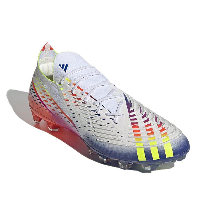 Adidas Predator Edge.1 Round Head Comfortable AG (Rubber Short Studs) Non-Slip Wear-Resistant Breathable Fit Soccer Shoes Men Soccer Shoes GZ6107