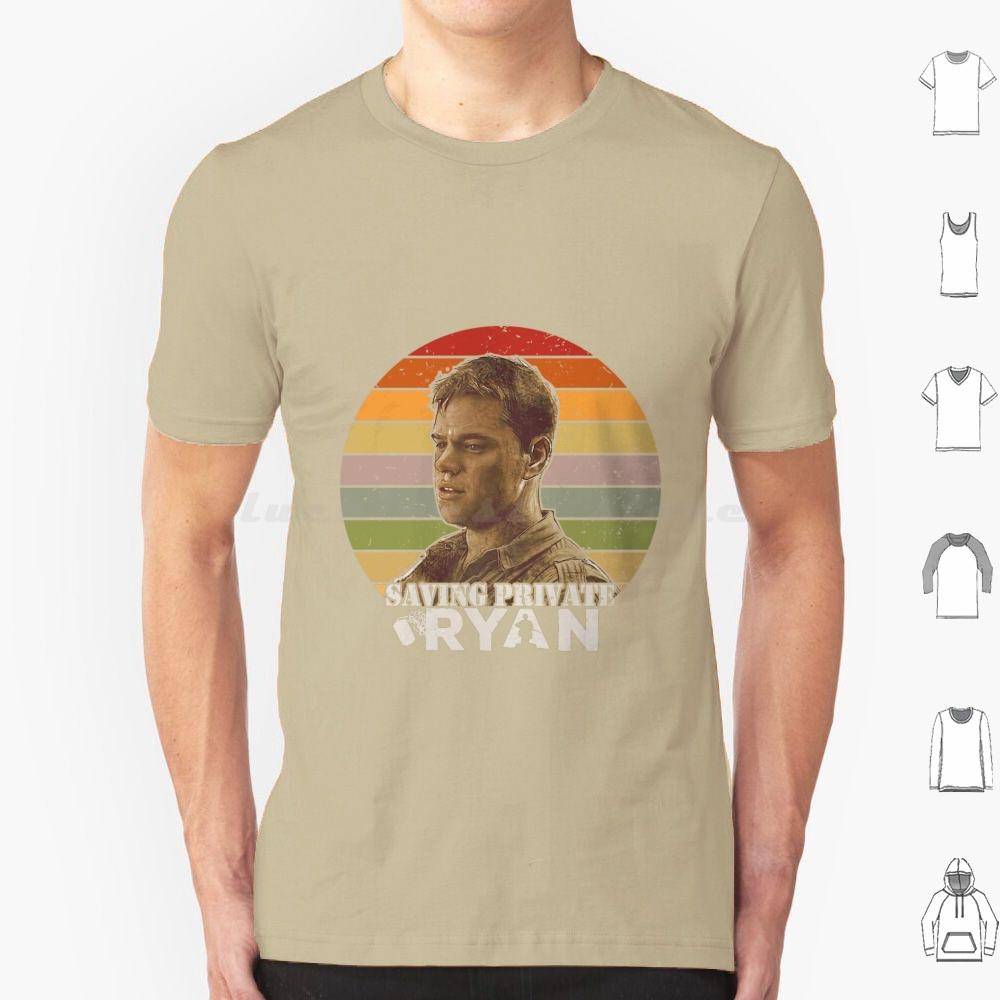 Saving Private Ryan T Shirt 6xl Cotton Cool Tee Saving Private Ryan Film 80s Bruce Dern Burb Burbs Soldier Movies War Movie Ww2