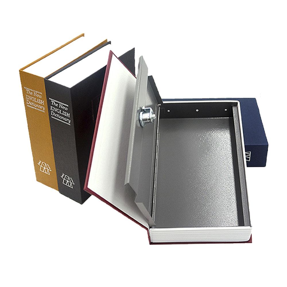 Book-Shaped Security Safe Box - Secret Storage for Money & Jewelry