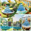 1pc Solar Fountain Pump,Three-Layer Solar Bird Bath Fountain,Easy To Install,For Indoor And Outdoor Garden Villa Water Scenery