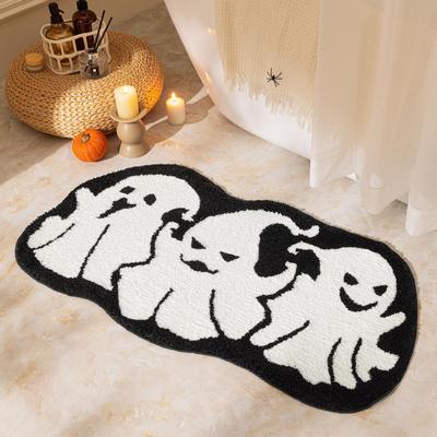Dywany Halloween 20 X 40 cali pikowane antypoślizgowe łazienkowe drzwi wejściowe maty do salonu dywan