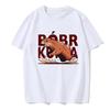 Funny Kurwa Bober Mange T Shirt 90s Cartoon Bobr Kurwa Grunge Tshirt Harajuku Y2k Tees Tops Men Fashion EU Szie T-shirt Clothes