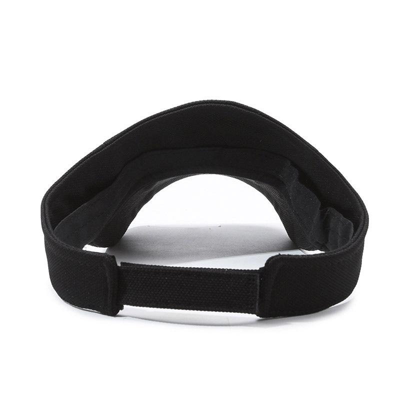 Letter Empty Top Hat Letní opalovací krém Klobouk Muži Ženy Venkovní běh Sportovní čepice