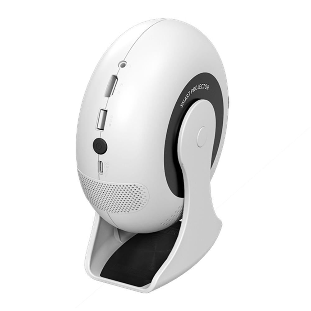 

CD200 Android 11.0 Portable Projector 270 Degree Rotation Multifunction LCD Home Theater 1+8GB EU Plug