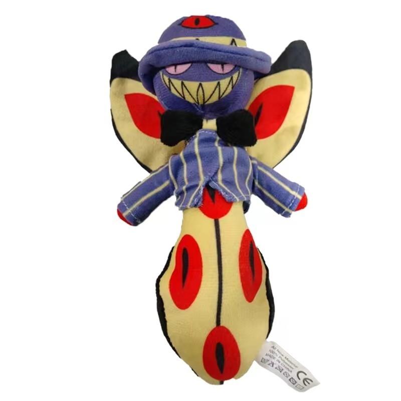 Hazbin Hotel Plush Hell Cat 9 One-eyed Stuffed Animal Toy 28cm Short Plush