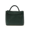 Niche Design New Metal Rope Buckle Braided Tote Bag Shoulder Bag Portable Messenger Retro All-match Simple Female Bag