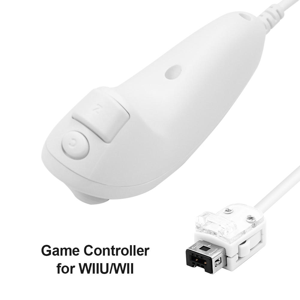 Joystick-Controller, Gamepad, Gaming-Joypad für Nintendo Wii, Wii U, Nunchuk, kabelgebundener Controller, Ersatzzubehör