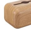 Pudełko na chusteczki Pokrywa z drewna Łatwe uzupełnianie Prostokątne Stylowe Eleganckie Pudełko na serwetki Uchwyt na biurko