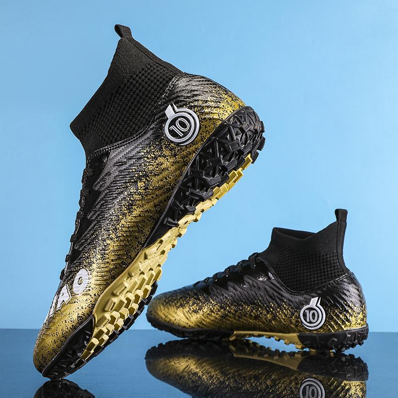 2025 new manufacturers help 2025 high-top football shoes men's broken nails adult training game sports shoes