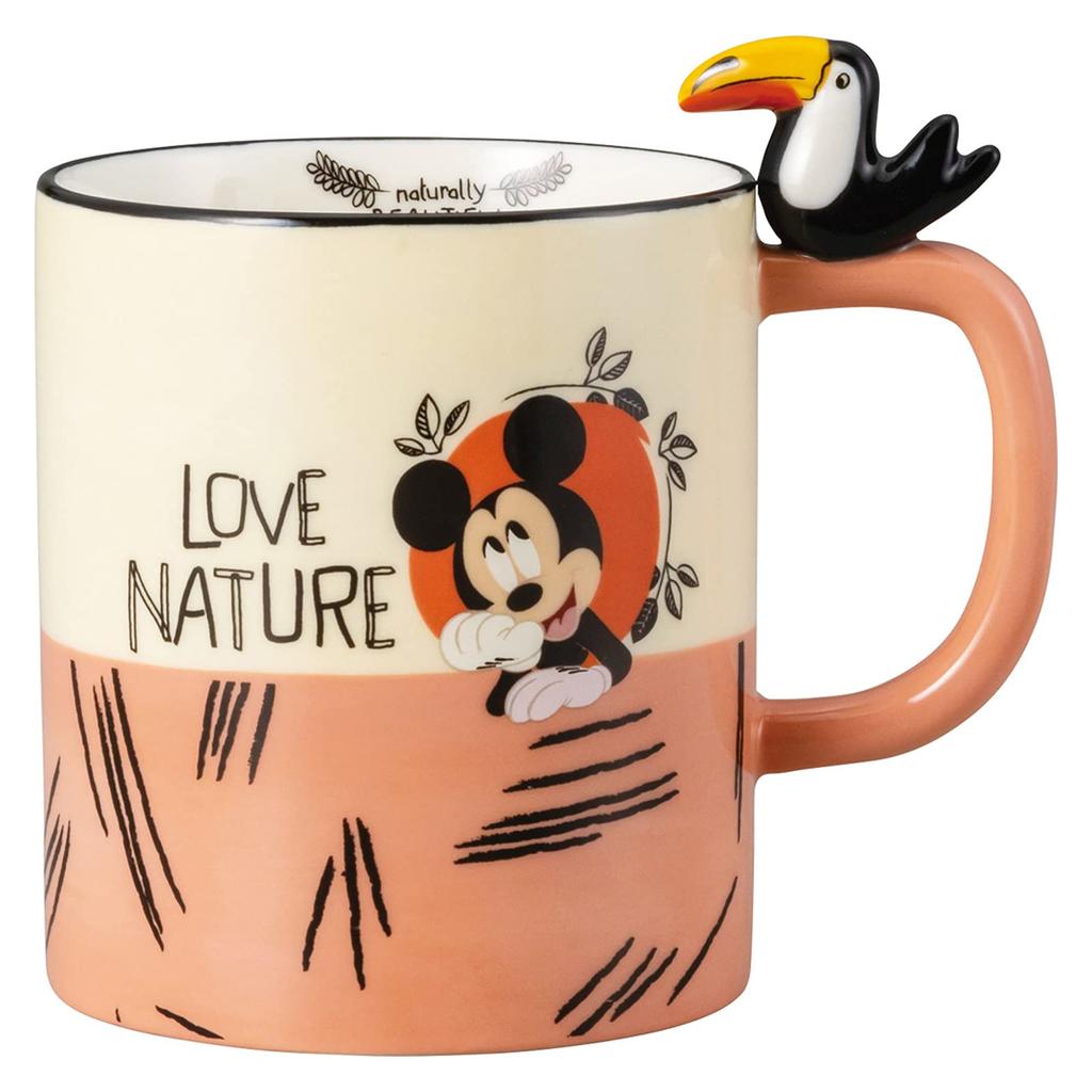 Sun Art Disney Mickey Mouse Toucan Mug with SAN3625 & Figure, Approx. 355ml,