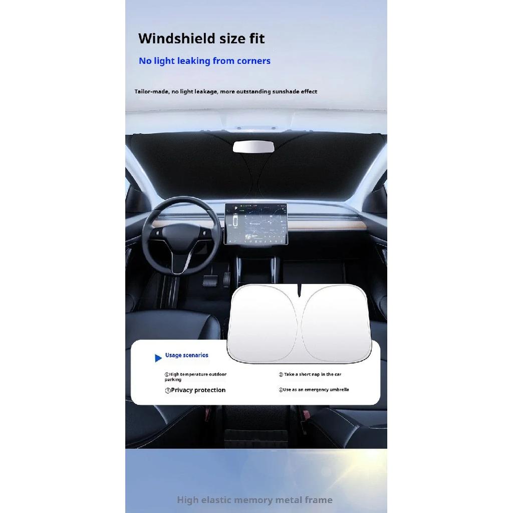Car Windshield SunShade for ZEEKR 001 007 X 7x 009 Sun Visor UV Protection Auto Parts