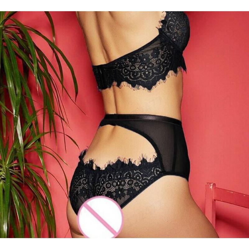 Set sexy in pizzo con ciglia intimo da donna prospettiva sex