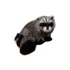Realistic Raccoon Lifelike Plush Toy Doll Model Cute Furry Animal Decor Gift